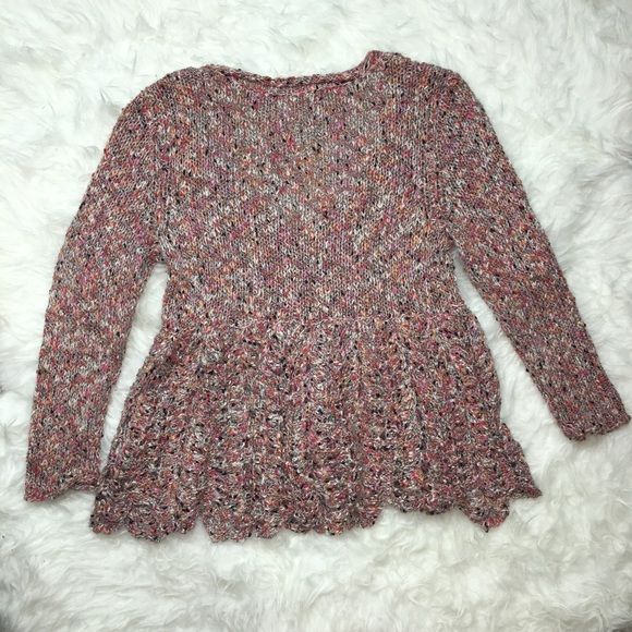 Free People Multi Color Flare Cardigan Sweater - Picture 2 of 4